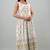 white printed viscose rayon anarkali long kurtis