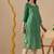 green  printed viscose rayon ethnic kurtis
