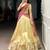 Yellow Zari Weaving Dupion Silk Lehenga Set,Elegant Traditional Style With Stitched Blouse & Dupatta