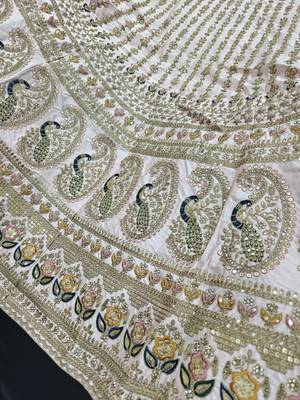 Pink Embroidered Lehenga Choli With Dupatta 2