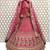 Magenta Colour Bridal Wear Silk lehenga choli and dupatta
