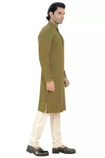 Arruga sylish rayon embroidery kurta pyjama