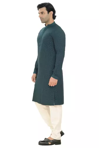 Arruga sylish rayon embroidery kurta pyjama
