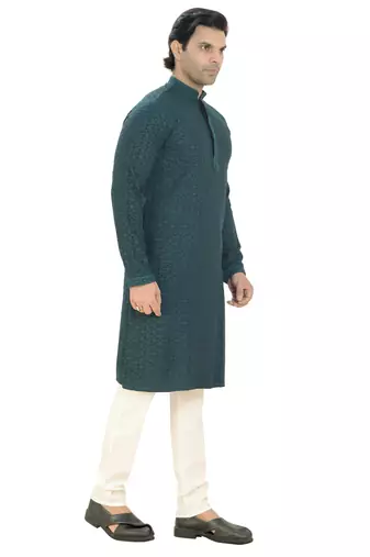 Arruga sylish rayon embroidery kurta pyjama