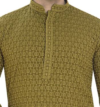 Arruga sylish rayon embroidery kurta pyjama 5