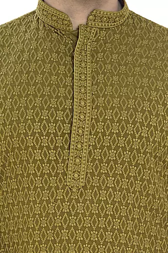 Arruga sylish rayon embroidery kurta pyjama