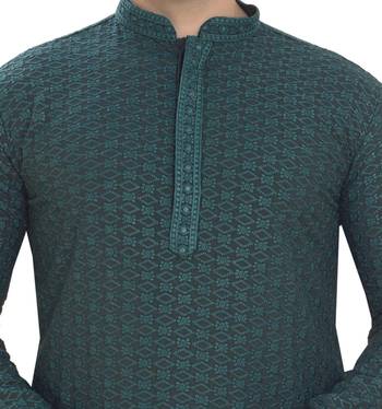 Arruga sylish rayon embroidery kurta pyjama 5
