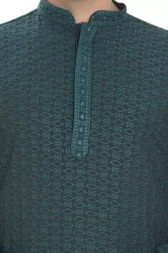 Arruga sylish rayon embroidery kurta pyjama