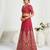 Pink Silk Embroidered Lehenga Choli