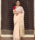 Casual wear  cotton saree with double blouse | lightweight daily wear cotton fabric saree