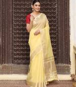 Casual wear  cotton saree with double blouse | lightweight daily wear cotton fabric saree