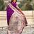 chandrakor paithani silk blend banarasi zari woven saree