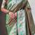 chandrakor paithani silk blend banarasi zari woven saree