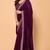 Designer Georgette Embroidery Border Saree with Unstitched Embroidery Blouse Piece