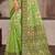 light green cottan silk blend with meena woven work traditional saree