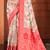 beige cottan silk blend with meena woven work traditional saree