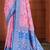 pink cottan silk blend with meena woven work traditional saree