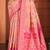 peach cottan silk blend with meena woven work traditional saree