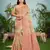 beige cottan silk blend with meena woven work traditional saree