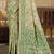 light green   cottan silk blend with meena woven work traditional saree