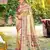 beige silk blend woven work traditional saree