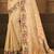 beige cottan silk blend with meena woven work traditional saree
