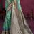 turquoise cottan silk blend with meena woven work traditional saree