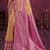 beige cottan silk blend with meena woven work traditional saree