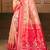 light_peach silk blend woven work traditional saree