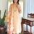 Women's Beautiful Ryon Fabric Embroidery Work Straight Kurta Pant and Dupatta Set