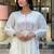 Women's Beautiful Cotton Fabric Thread Work Straight Kurta Pant and Dupatta Set