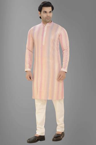 Arruga stylish shaded rayon kurta pyjama set