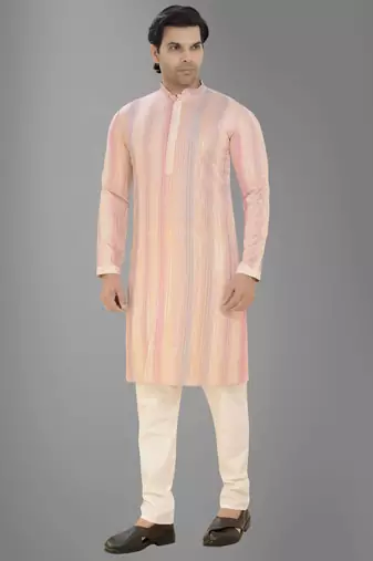 Arruga stylish shaded rayon kurta pyjama set