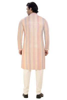 Arruga stylish shaded rayon kurta pyjama set 2