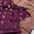Wine Color Premium Pashmina Silk Saree