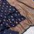 Navy Blue Color Premium Pashmina Silk Saree