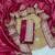 rani pink color wedding wear gold silk blend crush saree