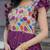 Maslin Embroidered Readymade Gown     Wine | 56" Length | Festive & Occasion Wear