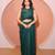 Green net saree