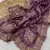 Plum Color Embroidered Glass Tissue Fabric Saree