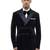Black plain velvet tuxedo