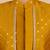 mustard silk blend indowestern set 