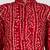 maroon rayon bandhani kurta pyjama set 