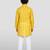 yellow linen slub kurta pyjama set 