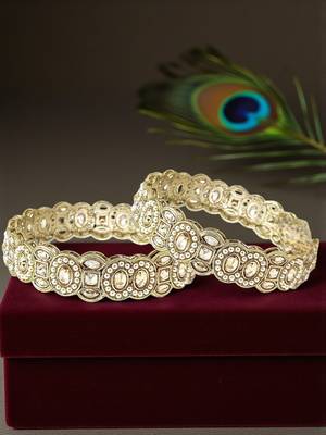 Set of 2 victorian style bangles 1