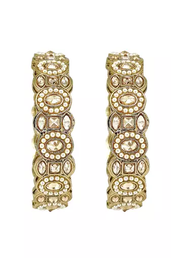 Set of 2 victorian style bangles