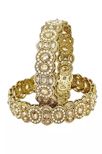 Set of 2 victorian style bangles
