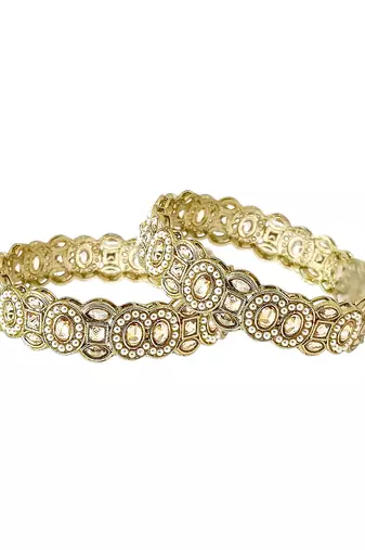 Set of 2 victorian style bangles