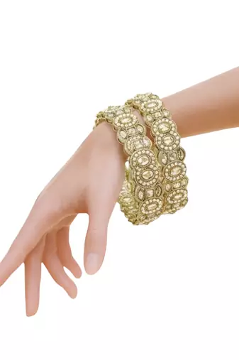 Set of 2 victorian style bangles