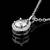 Pure 925 silver diamond carrier moissanite pendant for women